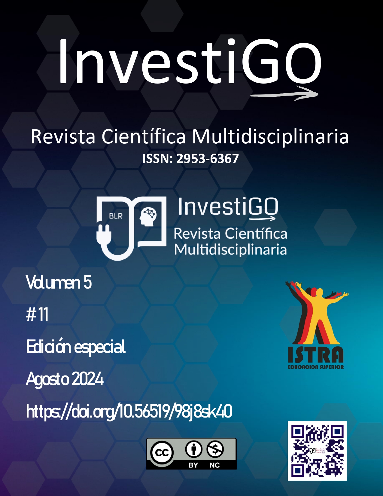 					Ver Vol. 5 Núm. 11 (2024): Revista Científica Multidisciplinaria InvestiGo - Edición especial
				