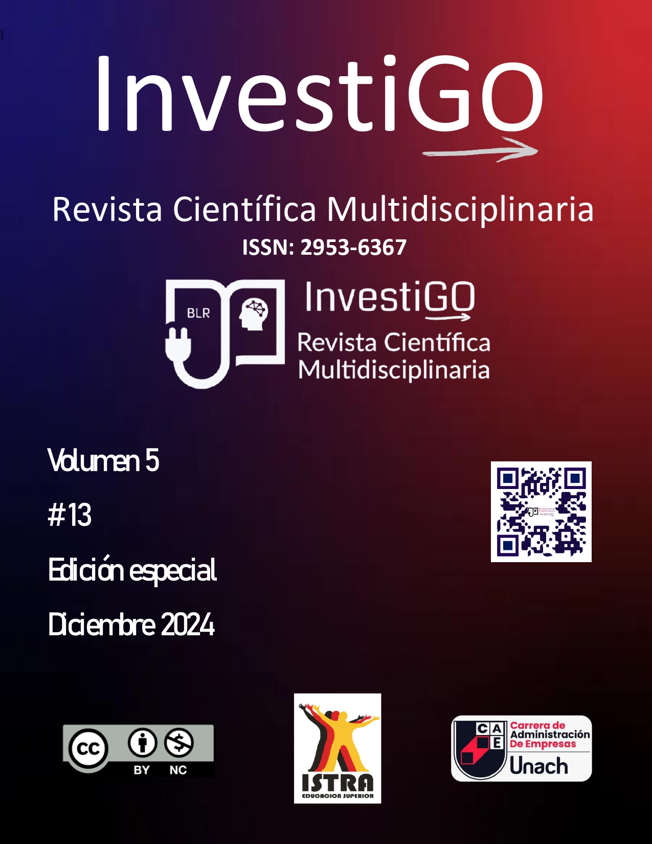 					Ver Vol. 5 Núm. 13 (2024): Revista Científica Multidisciplinaria InvestiGo
				