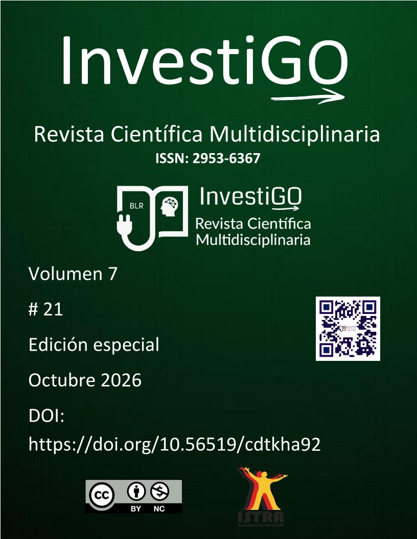 					Ver Vol. 7 Núm. 21 (2026): Revista Científica Multidisciplinaria InvestiGo
				